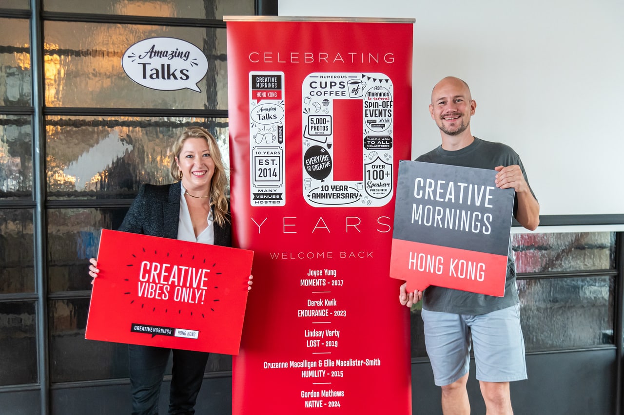 Creative Mornings Hong Kong 10 Year Anniversary